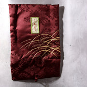 Japanese Hand-Carved Wooden Noh Mask Kojou Refined Old Man Storage Bag MSK53912