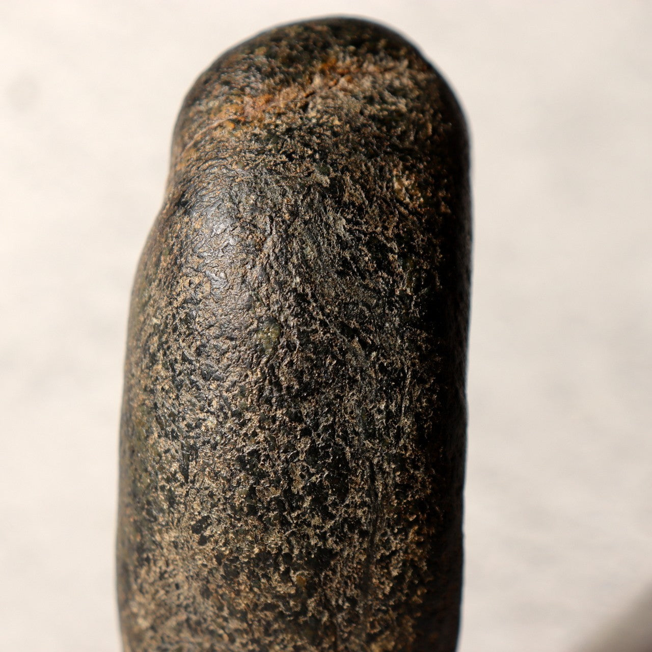 Japanese Suiseki Viewing Stone Genkai Jizo Buddha Figure 1976 Signed Daiza SS22320