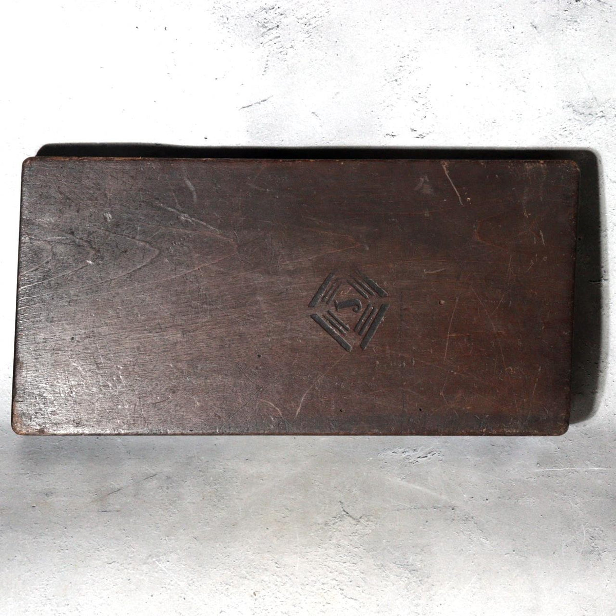 Taisho Showa Japanese Wooden Kashigata Sweets Mold Tai Sea Bream WO6601