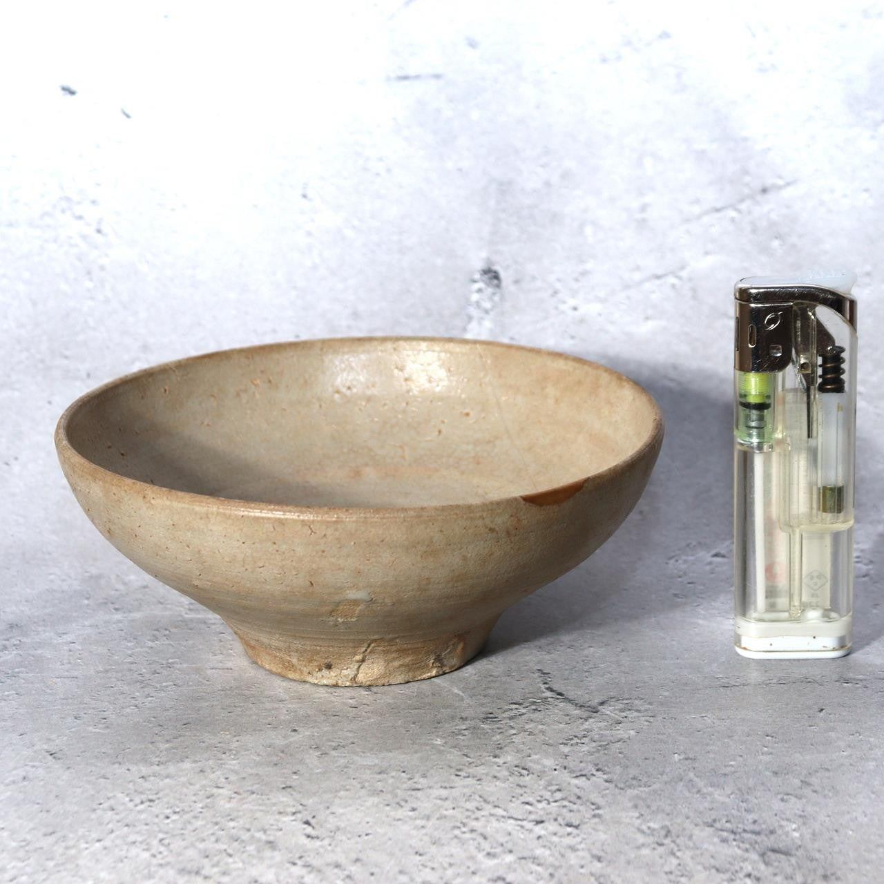 Antique Joseon Dynasty Katade Tea Bowl Chawan  Hard Fired with Kintsugistyle20