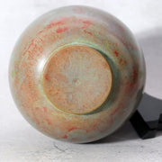 Fine Japanese Cast Bronze Vase Yamazato - Keiku Hasegawa Signed Tomobako BV7404