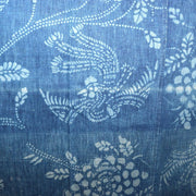Antique Japanese Boro Indigo Cotton Cloth Katazome Phoenix Motif Futon Cover18