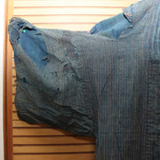 Antique Japanese Boro Indigo Cotton Kimono Noragi Jacket Late Edo Meiji BRKW16813