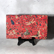 Vintage Japanese Kami-ire Pouch Insects Butterfly Ship Clasp10