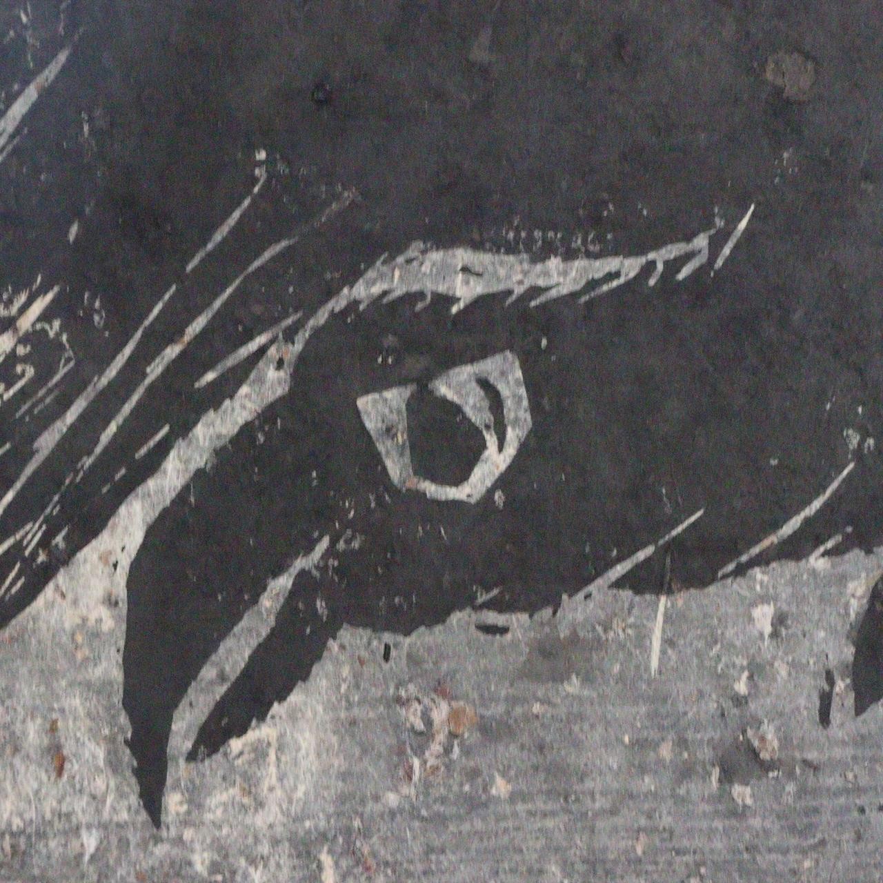 Japanese Woodblock Print Akiyama Iwao Habataki crow Signed Numbered Large Print7