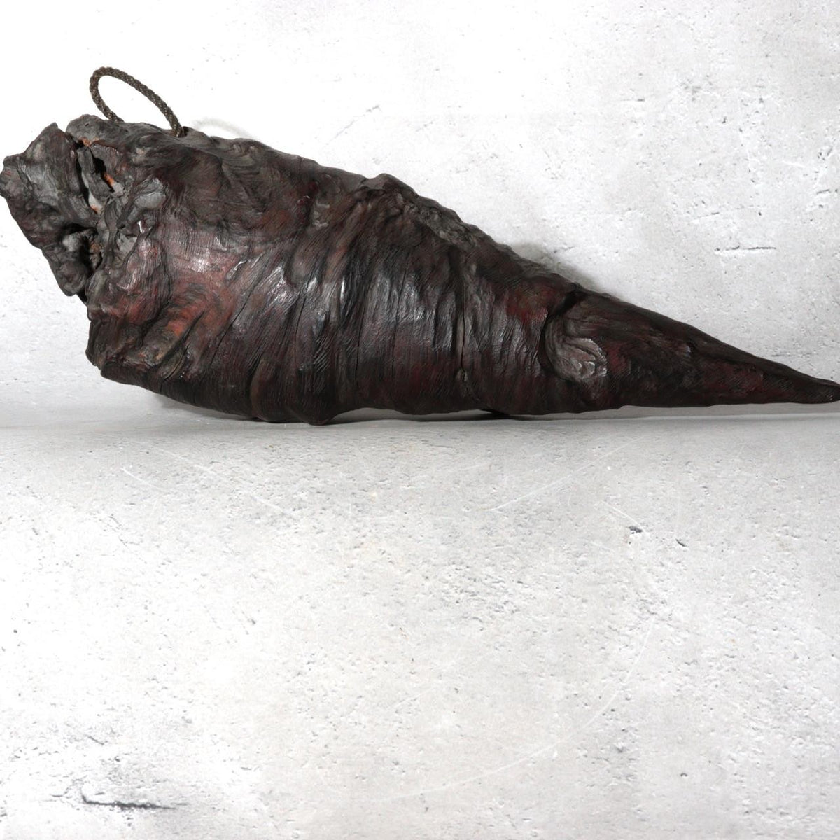 Vintage Japanese Natural Tree Root Wall Hanging Ikebana Flower Vase4
