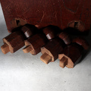 Vintage Japanese Wooden Shogi Board Set with Koma Pieces WO6316