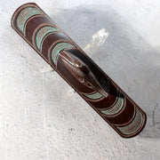Japanese Takaoka Cast Bronze Silver Inlay Swan Paperweight Okimono Tomobako7