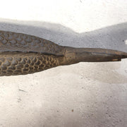 Vintage Japanese Ceramic Fish Wall Vase Jizai Kagi Yokogi Hearth Hook PV30715