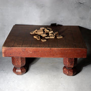 Vintage Japanese Wooden Shogi Board Set with Koma Pieces WO6314