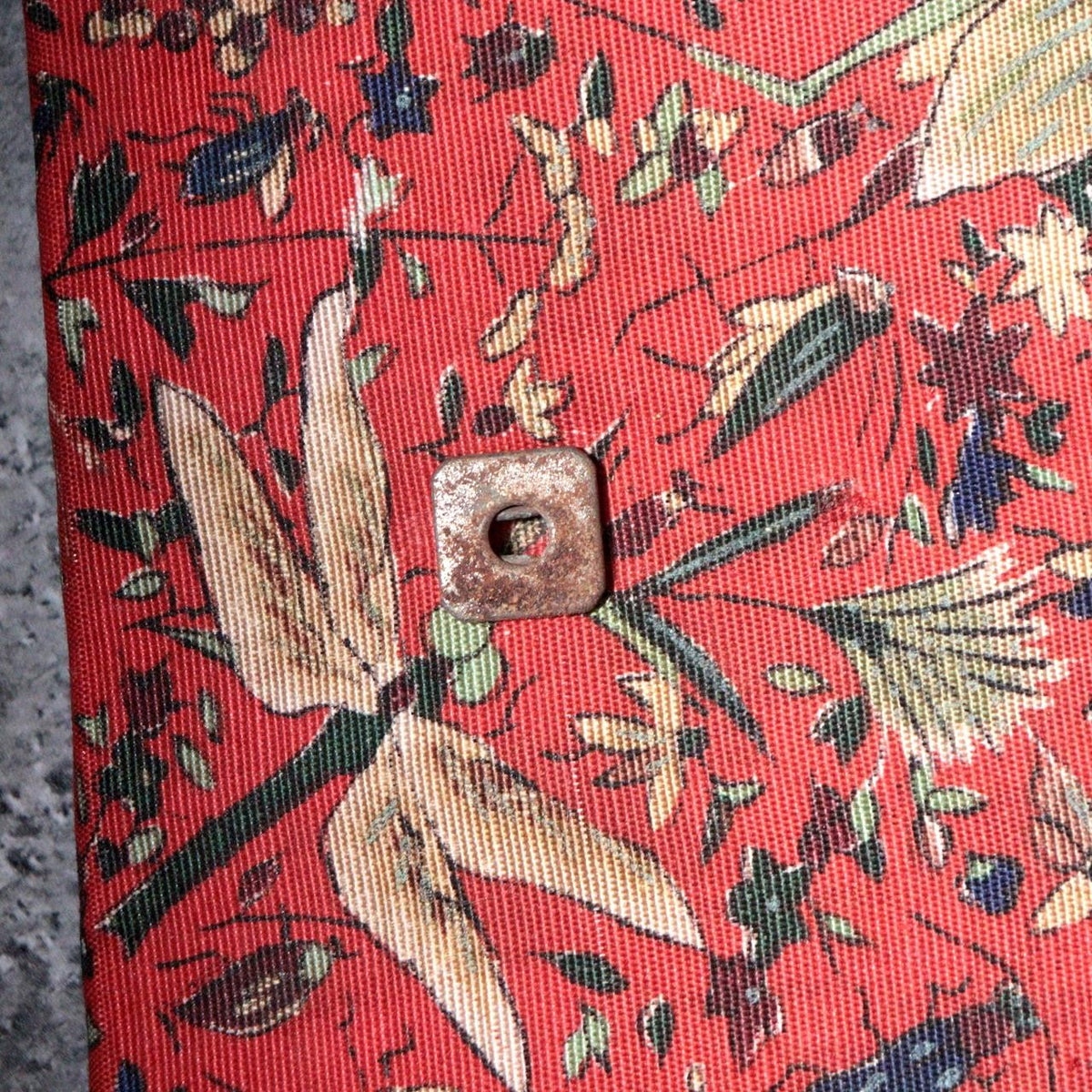 Vintage Japanese Kami-ire Pouch Insects Butterfly Ship Clasp17