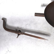Japanese-Style Lantern Object with Shikomi-Inspired Removable Iron Handle4