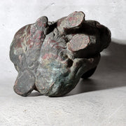 Antique Japanese Bronze Rabbit Okimono Taisho 1919 Signed Ono Tohachi 2.53kg4