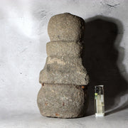 Antique Japanese Stone Gorinto Five-Element Pagoda Edo Period Maritime Shells0