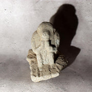 Japanese Antique Stone Monkey Statue Saru God Garden Ornament Zen Bonsai Folk Ar14