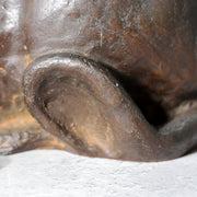 Vintage Japanese Cast Bronze Rat Figurine by Hansan Zodiac Ornament18