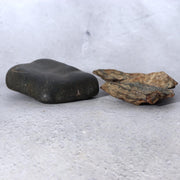 Japanese Red Kikkaseki Chrysanthemum Stone & Landscape Stones - Set of 3 SS23111