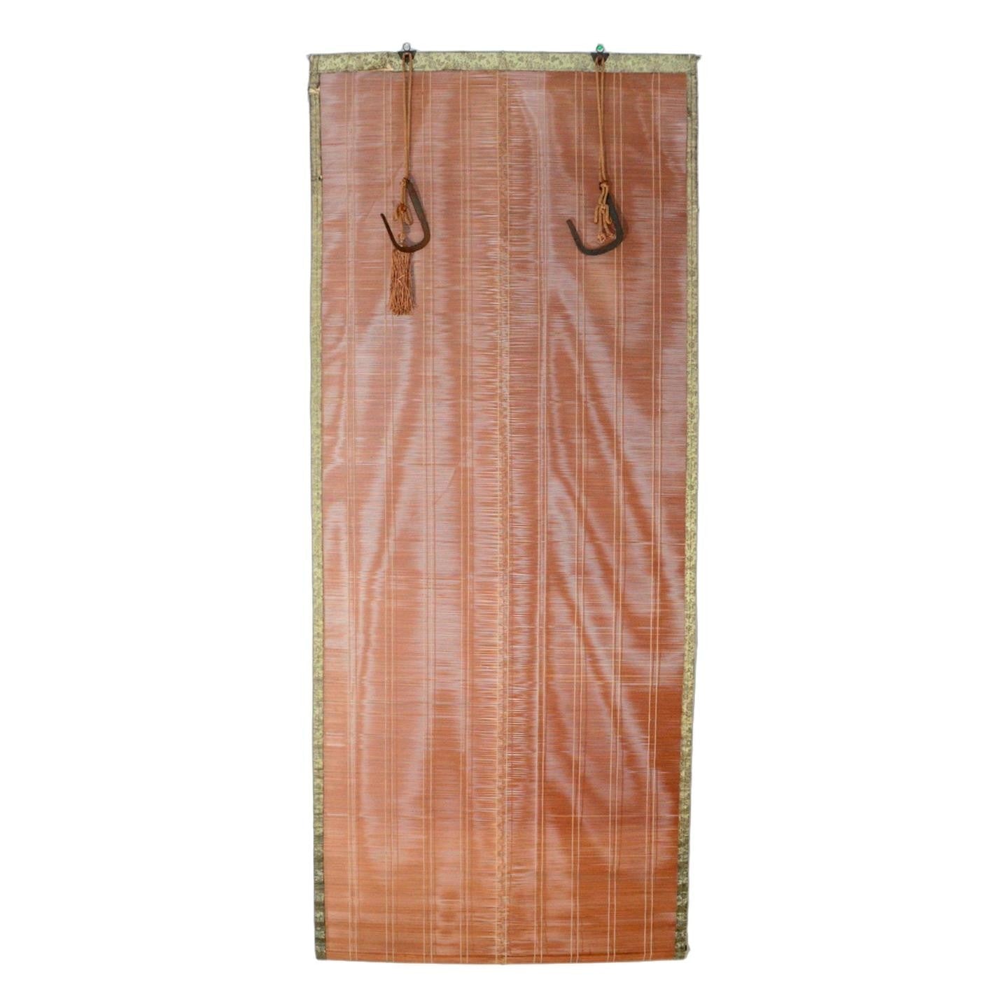 Vintage Japanese Bamboo Blind Sudare Room Divider Ozashiki VG4240