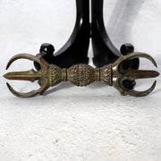 Japanese Brass Sankosho Vajra - Buddhist Ritual Tool 15cm BT2242