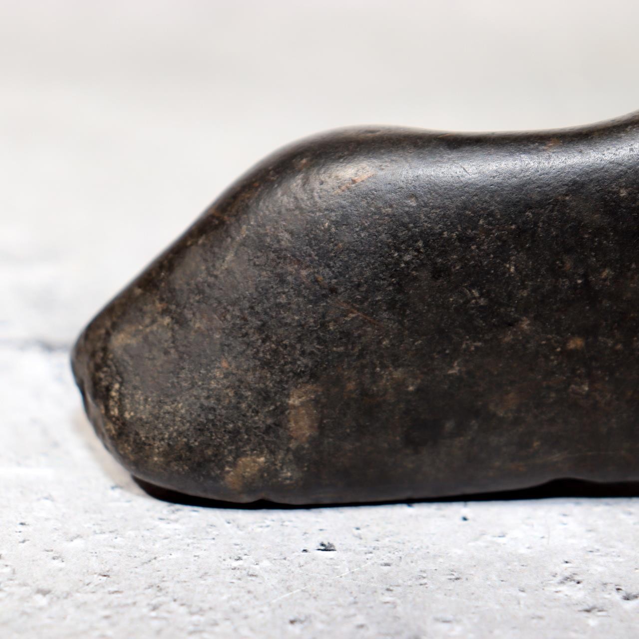 Japanese Suiseki Kamogawa Stone Kyoto Black Mountain Viewing Rock Bonsai SS21811