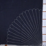 Antique Sashiko Fabric Aizome Furoshiki embroidery Boro Kire Japanese RKW1146