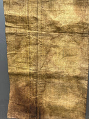 Antique 19th 20th C. Japanese Kinran Brocade Buddhist Textile Temple Banner Boro17