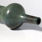 Vintage Japanese Copper Flower Vase Unique Shape Suibyo Water Jug6