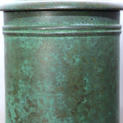 Japanese Kotou Bronze Vase Kurose Soko Buddhist Kyozutsu Sutra Container BV75310