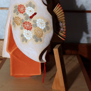 Japanese Vintage Hakata Doll Noh Nonomiya Clay Statue Mizuochi Chu Signed 41cm16