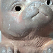 Japanese Bizen Ware Ceramic Dog Figurine Kimura Toho Toseien PCP30912