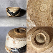 Japanese Studio Tea Bowl Sugimoto Deigyu Momoyama Kenzan Inspired Ceramic Chawan13