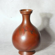 Vintage Japanese Bronze Vase Masahiko Katori Living National Treasure BV3432