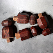 Vintage Japanese Wooden Shogi Board Set with Koma Pieces WO6317