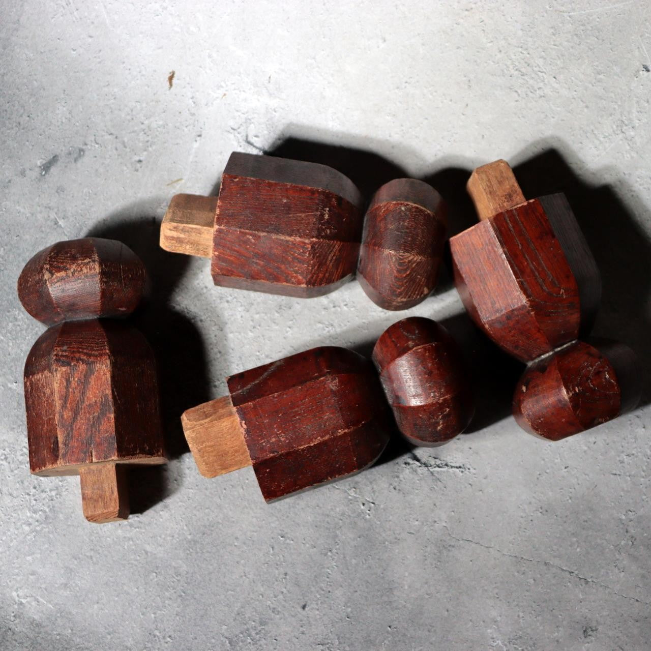 Vintage Japanese Wooden Shogi Board Set with Koma Pieces WO6317