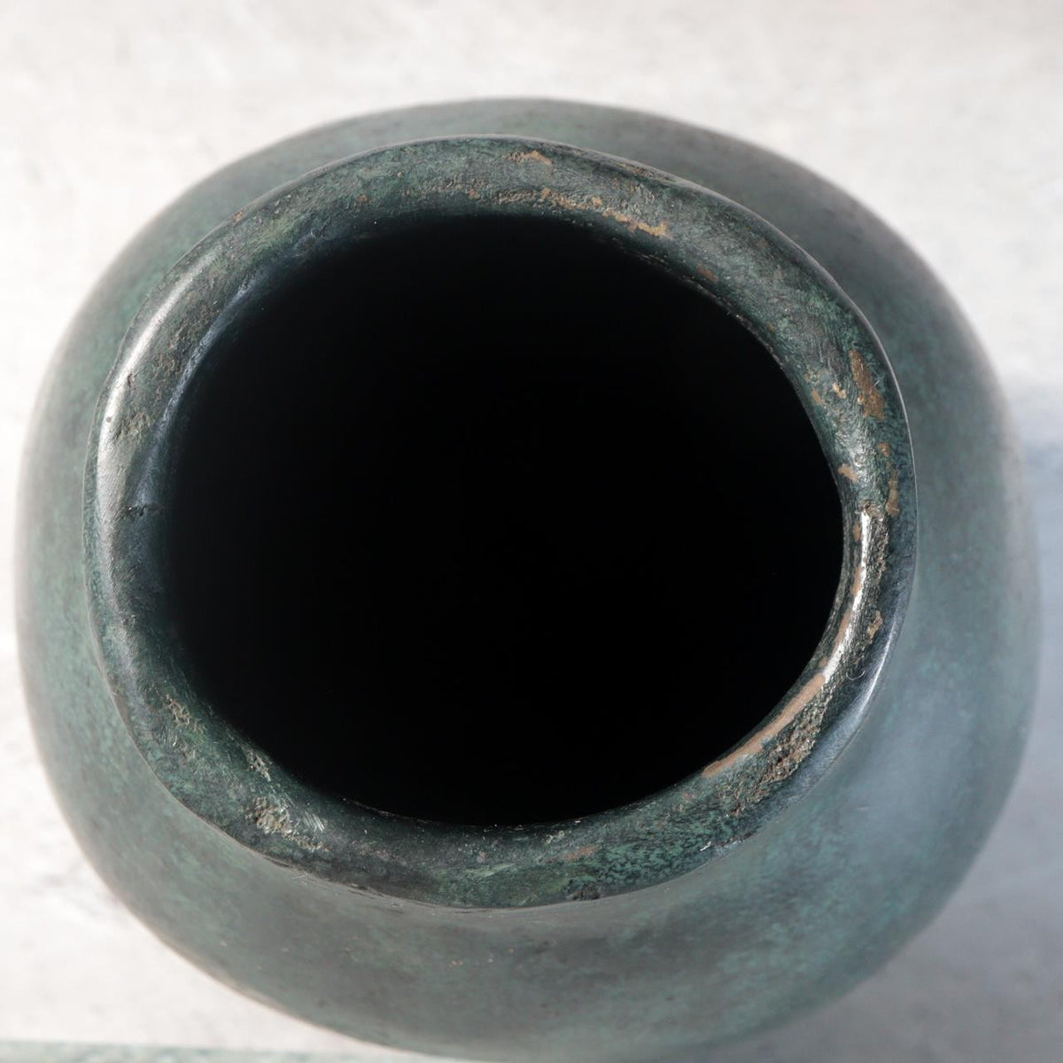 Japanese Bronze Flower Vase Ubu-Yoshi Nishi Professor Tokyo University of Arts13