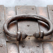 Antique Japanese Kake-Suzuri Keyaki Wood Calligraphy Writing Box Iron Hardware10