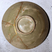 Antique Korean Celadon Bowl Goryeo Joseon Dynasty Gold Kintsugi Repair Box3