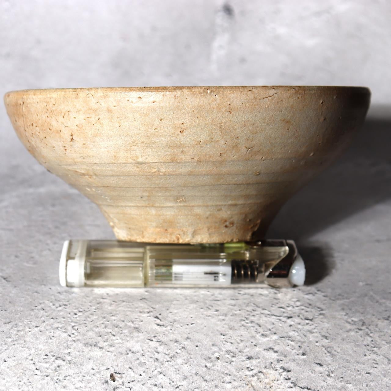 Antique Joseon Dynasty Katade Tea Bowl Chawan  Hard Fired with Kintsugistyle9