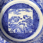Antique Japanese Imari Transferware Set Rabbit Wave Bowl & Two Rooster Dishes3
