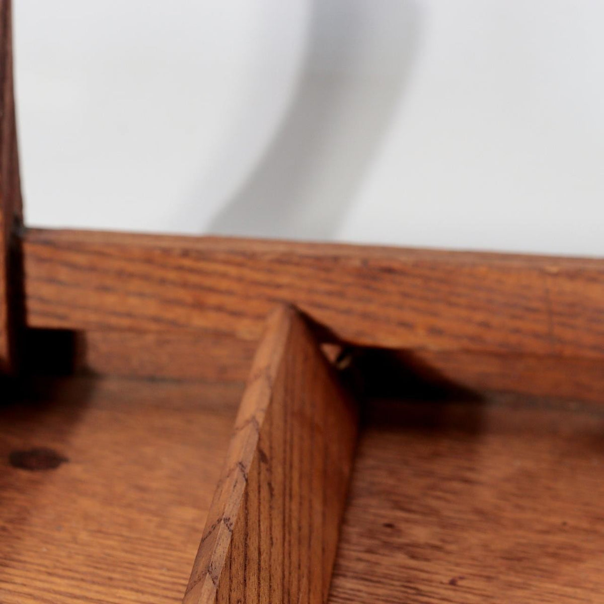 Vintage Japanese Wooden Miniature Chabudai Round Table Display Stand 11.6inch10