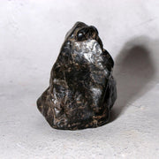 Japanese Suiseki Viewing Stone Black Mountain Peak Yamagata-ishi White Veins6