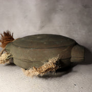 Japanese Antique Bronze Gong Waniguchi Temple Shrine Bell Meiji Era 22cm BOS9989