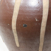 Japanese Antique Tanba ware Jar Vase Pottery PV1459
