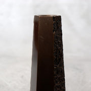 Vintage Takaoka Copperware Bronze Flower Vase Houun Hexagonal Bud Vase BV7748