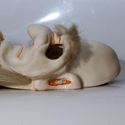 Japanese Vintage Wood Carved Bitchu Kagura Mask Signed Kosaku Tanabe MSK5419