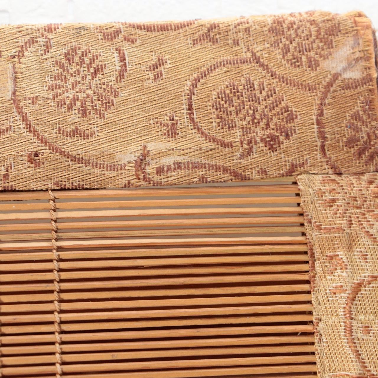 Japanese Vintage Woven Bamboo Ozashiki Sudare Misu Blinds Pair Set VG4247