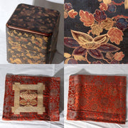 ​Antique Japanese Maki e Lacquer Nobento Sageju Picnic Set Tin Flasks WO63618