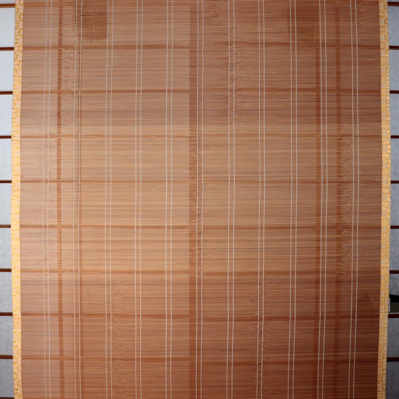 Japanese Vintage Woven Bamboo Ozashiki Sudare Misu Blinds Set of 2 VG42312