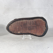 Vintage Japanese Kamuikotan Suiseki Viewing Stone Mountain Shape Daiza Box11