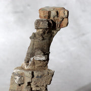 Japanese Ponpira Suiseki Viewing Stone Hokkaido Scholar Rock with Daiza Base3